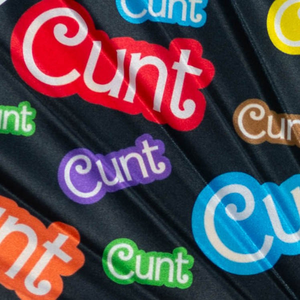 Bamboo Clack Fan - Cunt in Black - Harlem Starlet