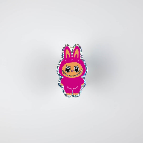 Bubu Doll Shape Holographic Glitter Sticker - Harlem Starlet