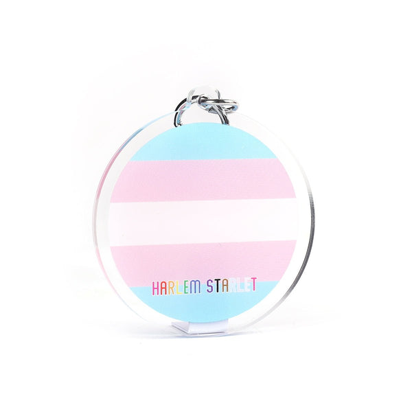 Keyring - Transgender Flag - Harlem Starlet