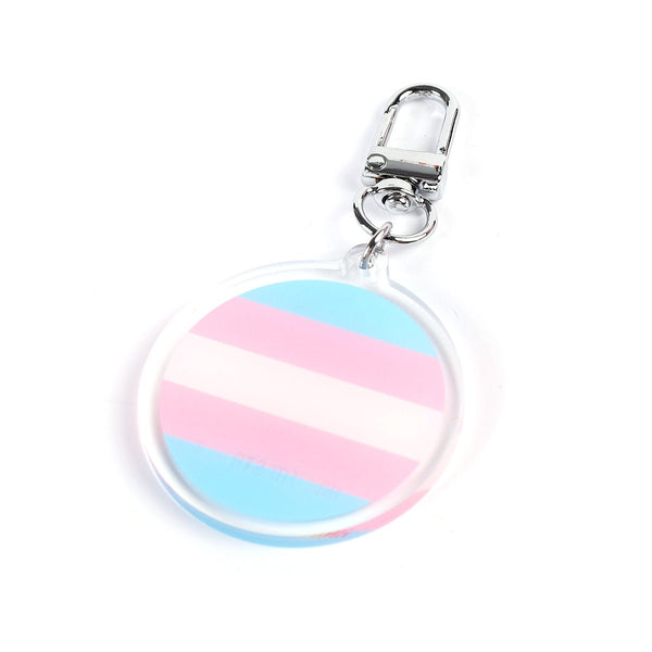Keyring - Transgender Flag - Harlem Starlet