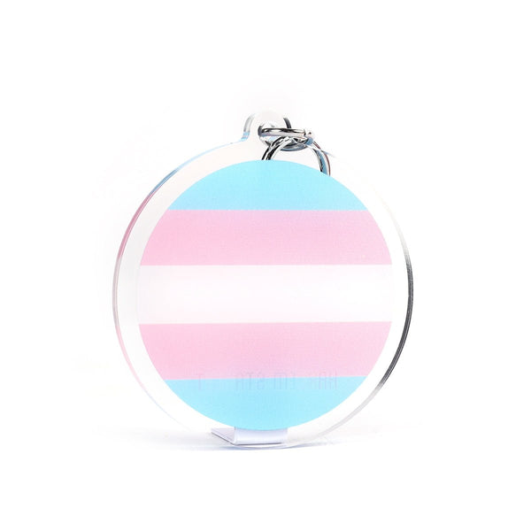 Keyring - Transgender Flag - Harlem Starlet
